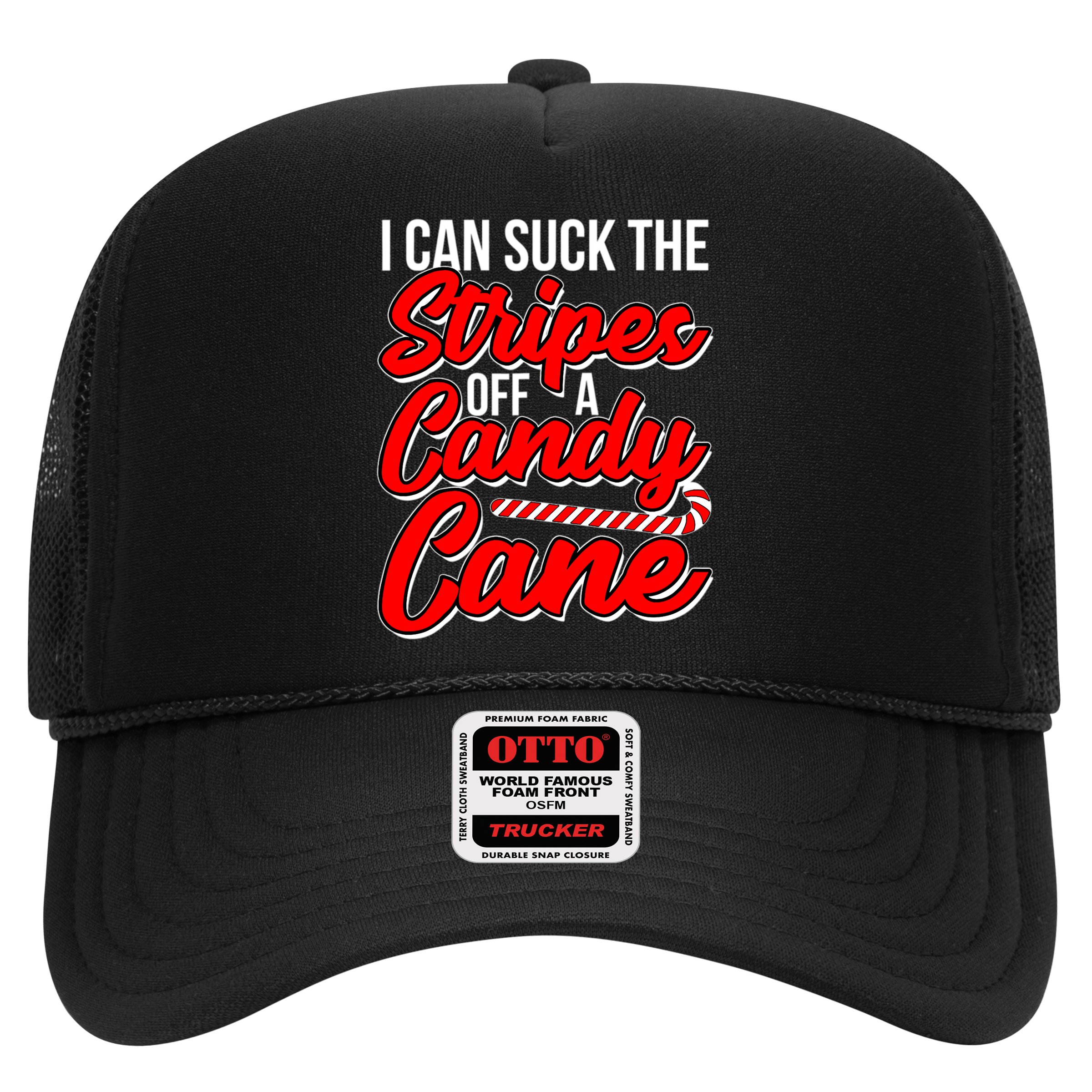 Funny I Can Suck The Stripes Off A Candy Cane Naughty Xmas Gift Hat