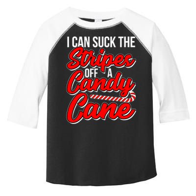 Funny I Can Suck The Stripes Off A Candy Cane Naughty Xmas Gift Toddler Fine Jersey T-Shirt