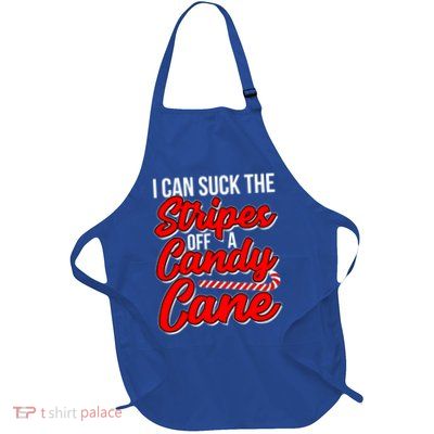 Funny I Can Suck The Stripes Off A Candy Cane Naughty Xmas Gift Apron