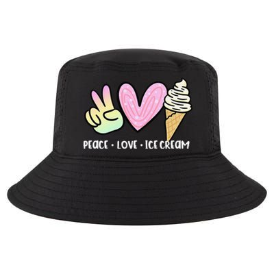 Funny Ice Cream Humor Ice Cream Lover Funny Summer Cool Comfort Performance Bucket Hat