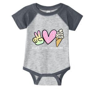 Funny Ice Cream Humor Ice Cream Lover Funny Summer Infant Baby Jersey Bodysuit