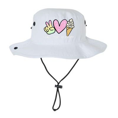 Funny Ice Cream Humor Ice Cream Lover Funny Summer Legacy Cool Fit Booney Bucket Hat