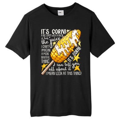 Funny It's Corn A Big Lump With A Knob Meme Tall Fusion ChromaSoft Performance T-Shirt