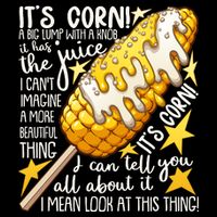 Funny It's Corn A Big Lump With A Knob Meme 16 in Basic Backpack