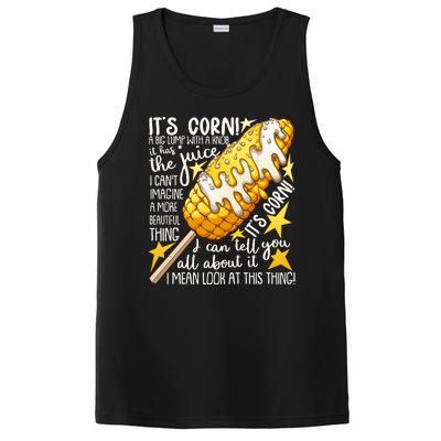 Funny It's Corn A Big Lump With A Knob Meme PosiCharge Competitor Tank