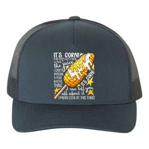 Funny It's Corn A Big Lump With A Knob Meme Yupoong Adult 5-Panel Trucker Hat