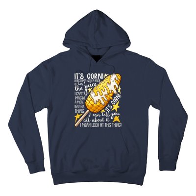 Funny It's Corn A Big Lump With A Knob Meme Hoodie