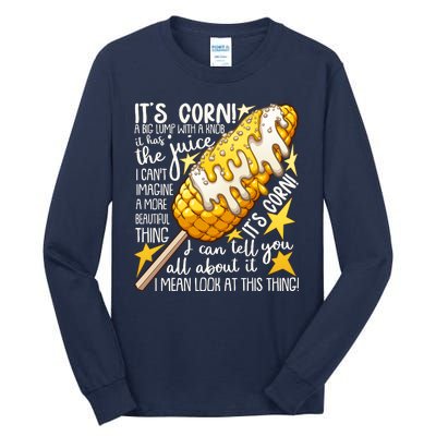 Funny It's Corn A Big Lump With A Knob Meme Tall Long Sleeve T-Shirt