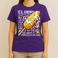 Funny It's Corn A Big Lump With A Knob Meme T-Shirt
