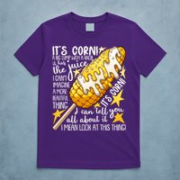 Funny It's Corn A Big Lump With A Knob Meme T-Shirt