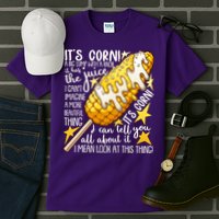 Funny It's Corn A Big Lump With A Knob Meme Tall T-Shirt
