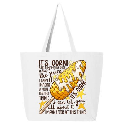 Funny It's Corn A Big Lump With A Knob Meme 25L Jumbo Tote