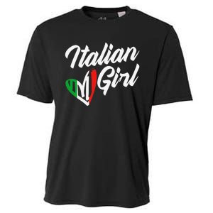 Funny Italy Culture Italian Roots Cute Italian Cooling Performance Crew T-Shirt