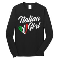 Funny Italy Culture Italian Roots Cute Italian Long Sleeve Shirt