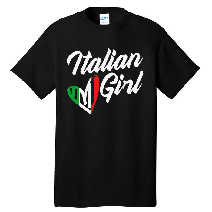 Funny Italy Culture Italian Roots Cute Italian Tall T-Shirt