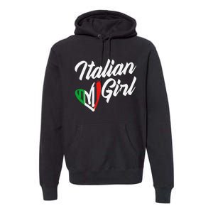 Funny Italy Culture Italian Roots Cute Italian Premium Hoodie