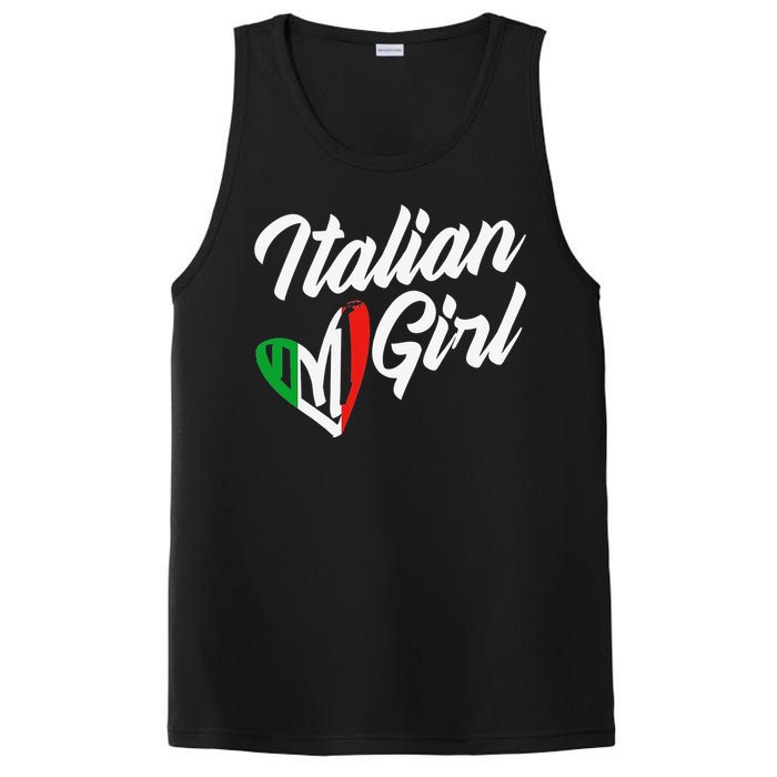 Funny Italy Culture Italian Roots Cute Italian PosiCharge Competitor Tank