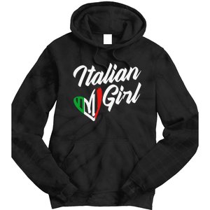 Funny Italy Culture Italian Roots Cute Italian Tie Dye Hoodie