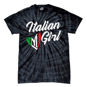 Funny Italy Culture Italian Roots Cute Italian Tie-Dye T-Shirt