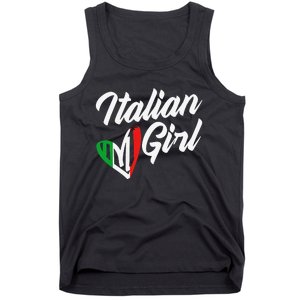 Funny Italy Culture Italian Roots Cute Italian Tank Top