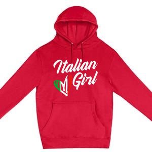 Funny Italy Culture Italian Roots Cute Italian Premium Pullover Hoodie