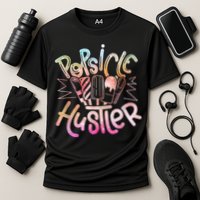 Funny Ice Cream Retro Popsicle Hustler Performance Shirt