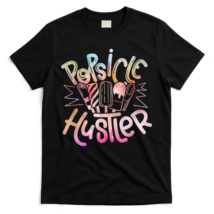 Funny Ice Cream Retro Popsicle Hustler T-Shirt