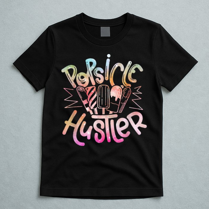 Funny Ice Cream Retro Popsicle Hustler T-Shirt