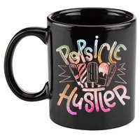 Funny Ice Cream Retro Popsicle Hustler 11oz C Handle Ceramic Mug
