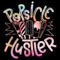Funny Ice Cream Retro Popsicle Hustler Flat Bill Trucker Hat