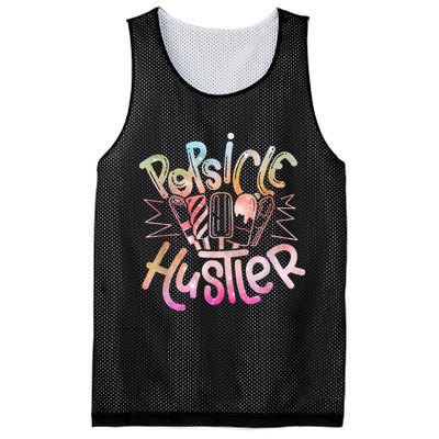 Funny Ice Cream Retro Popsicle Hustler Mesh Reversible Basketball Jersey Tank