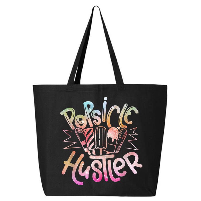 Funny Ice Cream Retro Popsicle Hustler 25L Jumbo Tote