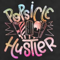 Funny Ice Cream Retro Popsicle Hustler 25L Jumbo Tote