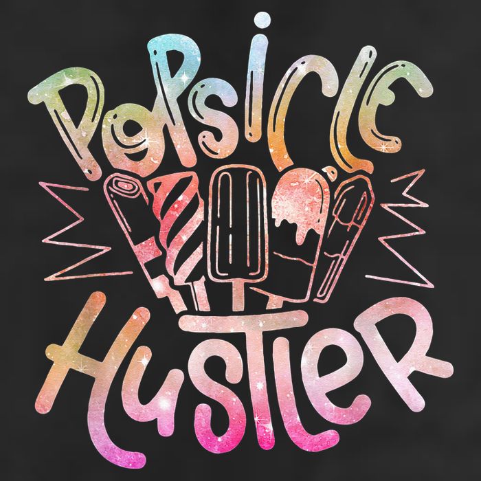 Funny Ice Cream Retro Popsicle Hustler 25L Jumbo Tote