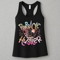 Funny Ice Cream Retro Popsicle Hustler Womens Tank Top