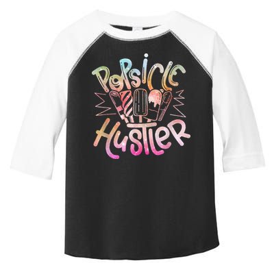 Funny Ice Cream Retro Popsicle Hustler Toddler Fine Jersey T-Shirt