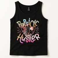 Funny Ice Cream Retro Popsicle Hustler Tank Top