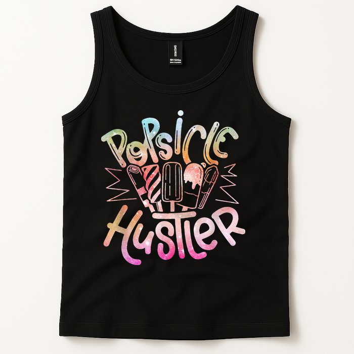 Funny Ice Cream Retro Popsicle Hustler Tank Top