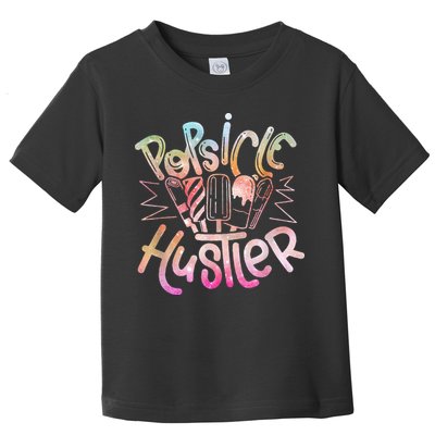Funny Ice Cream Retro Popsicle Hustler Toddler T-Shirt