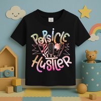 Funny Ice Cream Retro Popsicle Hustler Toddler T-Shirt