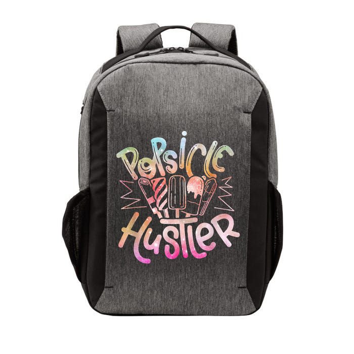Funny Ice Cream Retro Popsicle Hustler Vector Backpack