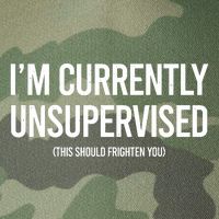 Funny Im Currently Unsupervised This Should Frighten You Legacy Tie Dye Trucker Hat