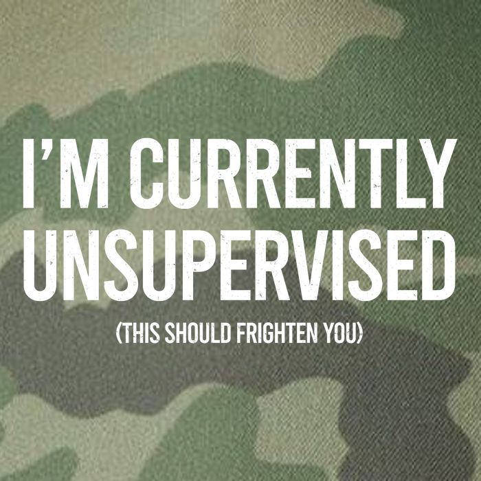Funny Im Currently Unsupervised This Should Frighten You Legacy Tie Dye Trucker Hat