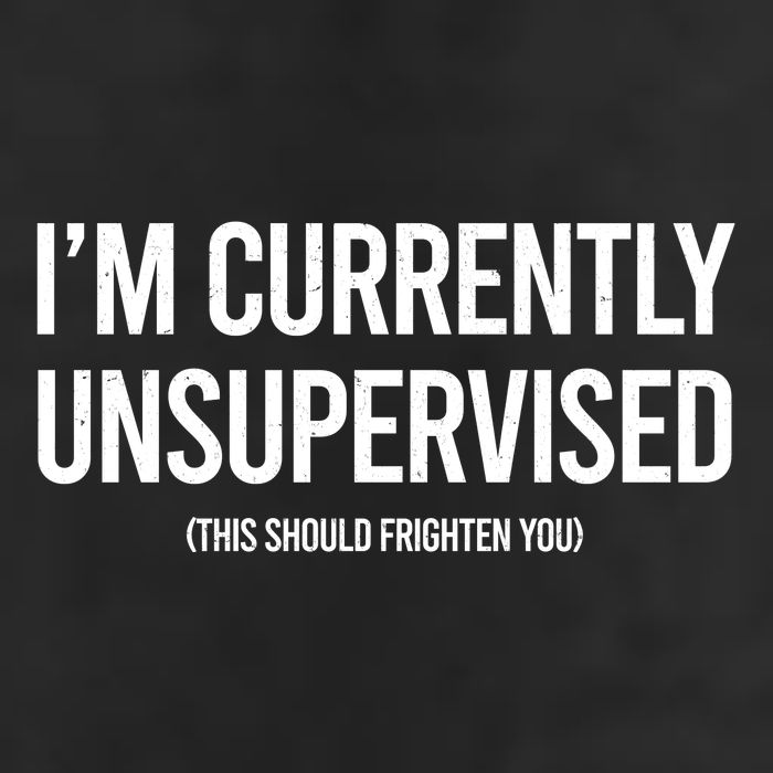 Funny Im Currently Unsupervised This Should Frighten You Microfiber Hand Towel