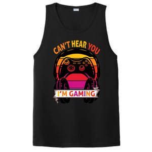 Funny I Cant Hear You I Am Gaming Valentine Xmas Bday Gift PosiCharge Competitor Tank