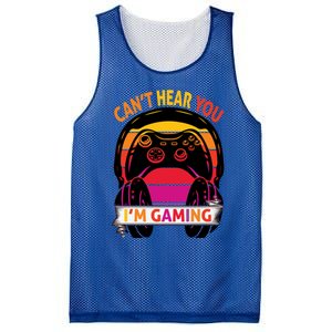 Funny I Cant Hear You I Am Gaming Valentine Xmas Bday Gift Mesh Reversible Basketball Jersey Tank