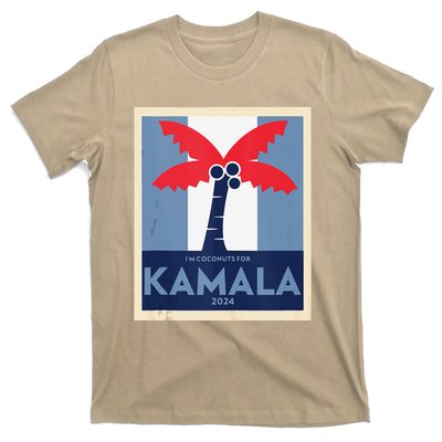 Funny IM Coconuts For Kamala Meme 2024 President Election T-Shirt