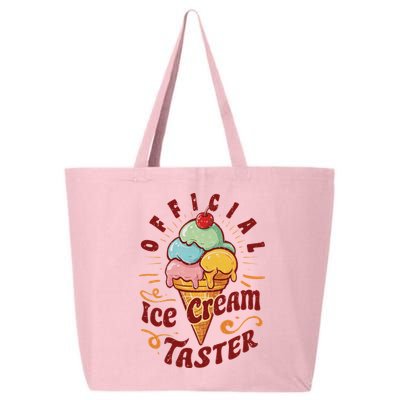 Funny Ice Cream Taster Adult 25L Jumbo Tote