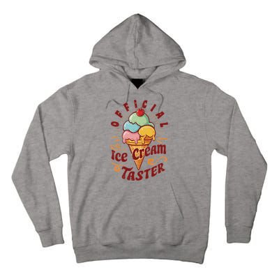 Funny Ice Cream Taster Adult Tall Hoodie