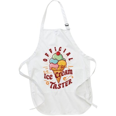 Funny Ice Cream Taster Adult Apron